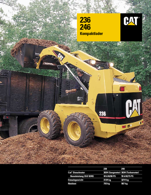 Челни товарачи Caterpillar 246
