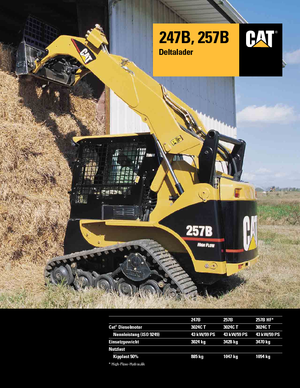 Челни товарачи Caterpillar 247B