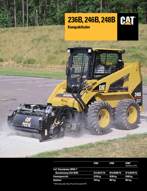 Челни товарачи Caterpillar 248B HF-XPS