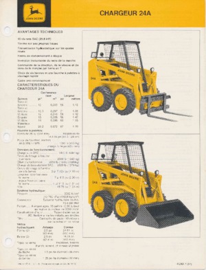 Челни товарачи John Deere Construction 24A