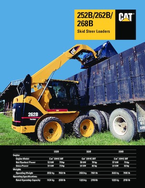 Челни товарачи Caterpillar 252B