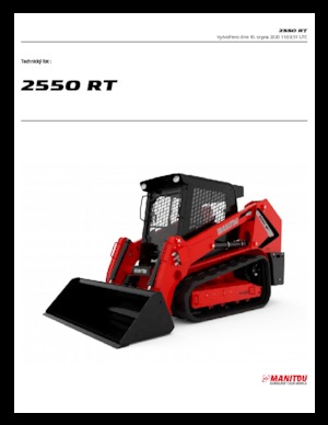 Челни товарачи Manitou 2550RT