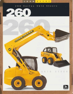 Мини екскаватори John Deere Construction 260