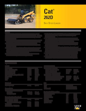 Челни товарачи Caterpillar 262D