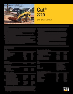 Челни товарачи Caterpillar 272D