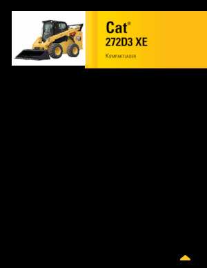 Челни товарачи Caterpillar 272D XE Serie 3