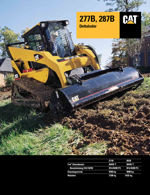 Челни товарачи Caterpillar 277 B