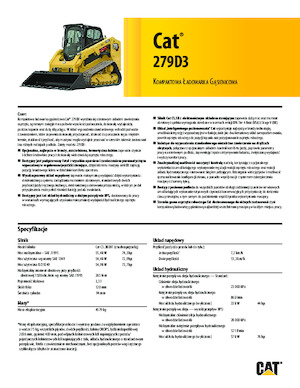 Челни товарачи Caterpillar 279D Serie 3 Deltalader