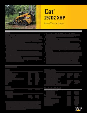 Челни товарачи Caterpillar 299D 2 XHP