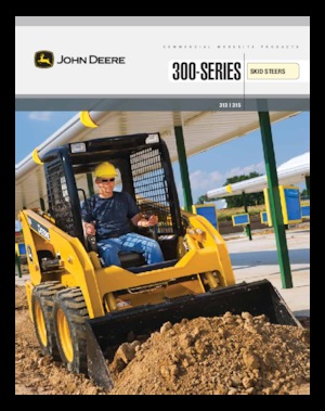 Багер-товарачи с обратно загребване John Deere Construction 315