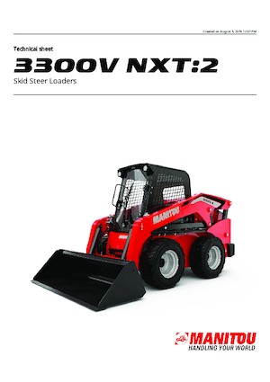 Челни товарачи Manitou 3300V NXT:2