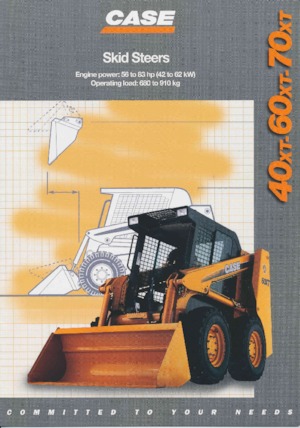 Челни товарачи Case 60XT