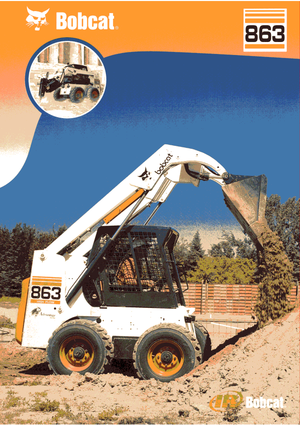 Челни товарачи Bobcat 863 G H