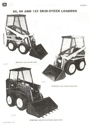 Челни товарачи John Deere Construction 90