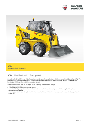 Челни товарачи Wacker Neuson 901 s