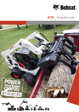 Челни товарачи Bobcat A770