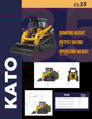 Челни товарачи Kato CL35