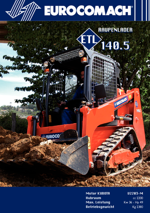 Челни товарачи Eurocomach ETL 140.5