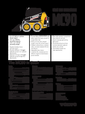 Челни товарачи Volvo MC90