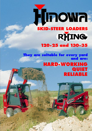 Челни товарачи Hinowa Rhino 130-35