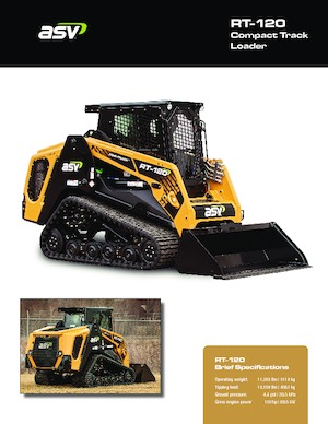 Челни товарачи ASV RT 120