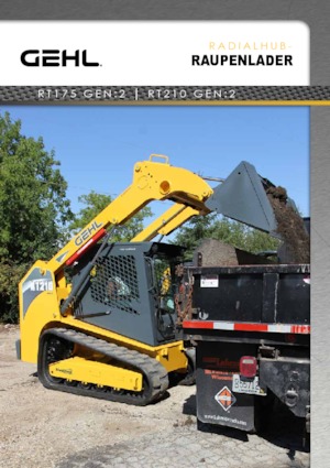 Челни товарачи Gehl RT 175 SXT Dual