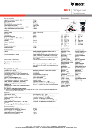 Челни товарачи Bobcat S770