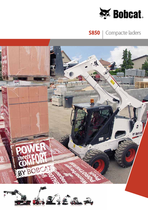 Челни товарачи Bobcat S850