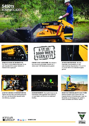 Челни товарачи Vermeer S450TX