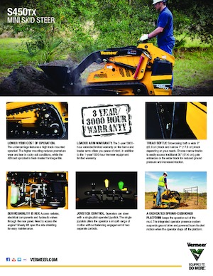 Челни товарачи Vermeer S450TX