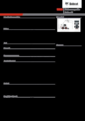 Челни товарачи Bobcat S850