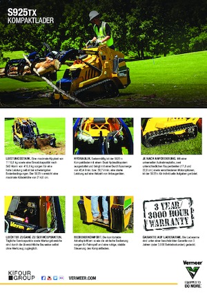 Челни товарачи Vermeer S925TX