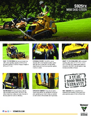 Челни товарачи Vermeer S925TX