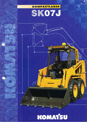 Челни товарачи Komatsu SK07J