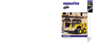 Челни товарачи Komatsu SK1020-5 Super Flow