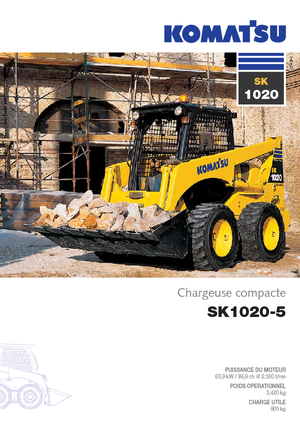 Челни товарачи Komatsu SK1020-5 turbo