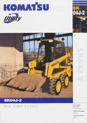 Челни товарачи Komatsu SK04J-2