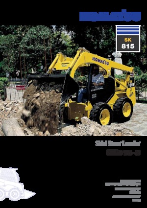 Челни товарачи Komatsu SK815-5E0