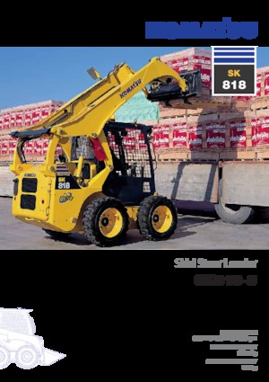 Челни товарачи Komatsu SK818-5E0
