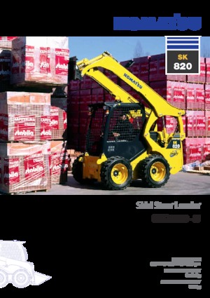 Челни товарачи Komatsu SK820-5