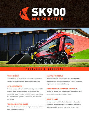 Челни товарачи Ditch Witch SK900