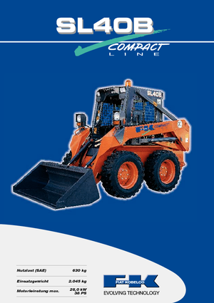 Челни товарачи Fiat Kobelco SL 40 B