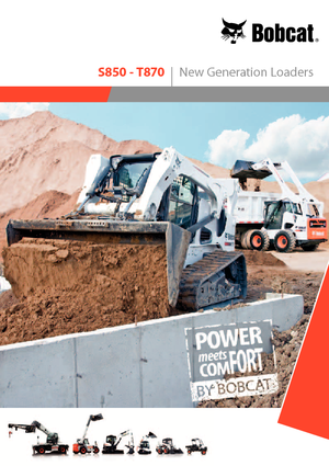 Челни товарачи Bobcat T870