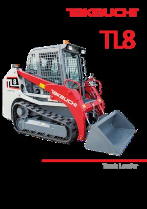 Челни товарачи Takeuchi TL 8 