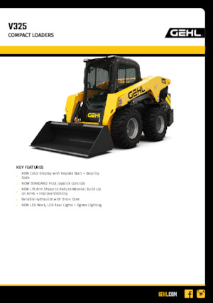 Челни товарачи Gehl V325