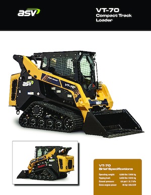 Челни товарачи ASV VT 70