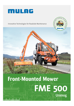 Наклонни косачки Mulag FME 500