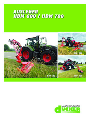 Наклонни косачки Dücker HDM 600  VMS 1200