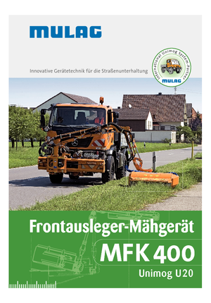 Наклонни косачки Mulag MFK 400