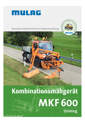 Наклонни косачки Mulag MKF 600